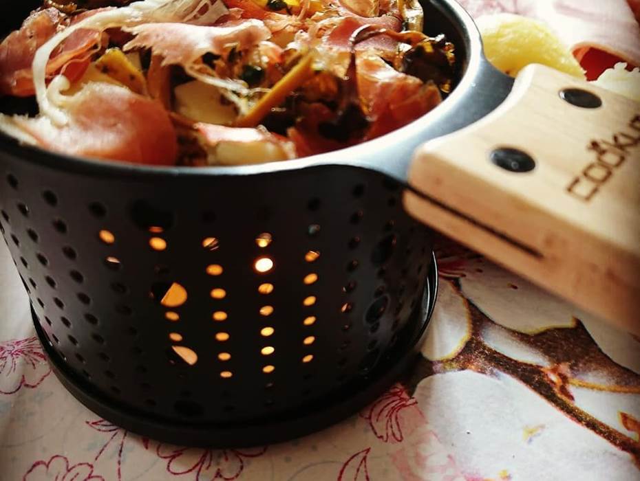 raclette a` la bougie